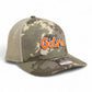 Florida Gators Script Orange 3D Snapback Trucker Hat- Military Digital Camo