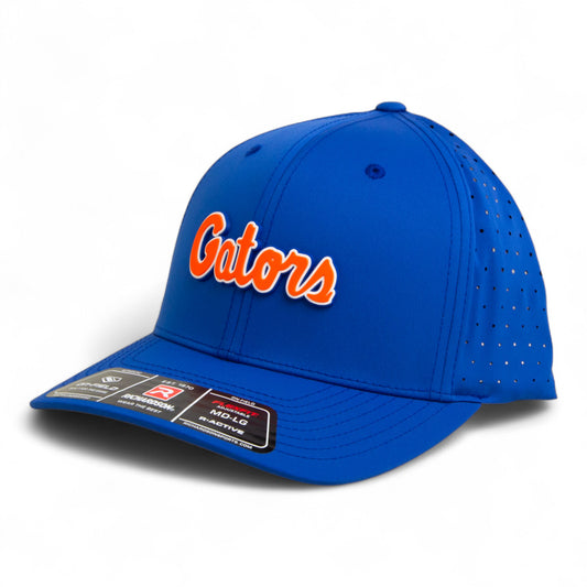 Florida Gators Script Orange 3D Laser Perf R-Flex Cap- Royal
