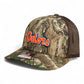 Florida Gators Script Orange 3D Snapback Trucker Hat- Realtree Edge/ Brown