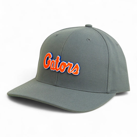 Florida Gators Script Orange 3D Snapback Surge Trucker Hat- Charcoal