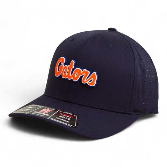 Florida Gators Script Orange 3D Laser Perf R-Flex Cap- Navy