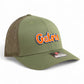 Florida Gators Script Orange 3D Snapback Trucker Hat- Loden