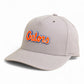 Florida Gators Script Orange 3D Snapback Canvas Hat- Grey