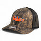 Florida Gators Script Orange 3D Snapback Trucker Hat- Realtree Timber/ Black