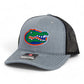 Florida Gators Snapback Trucker Hat- Heather Grey/ Black