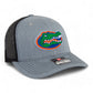 Florida Gators Snapback Trucker Hat- Heather Grey/ Black