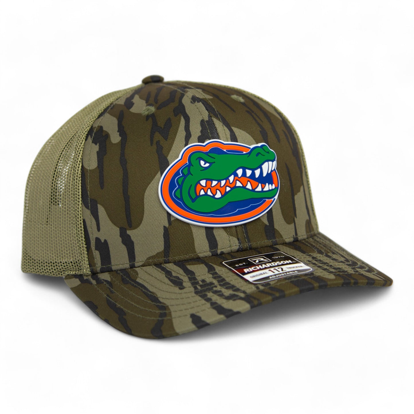 Florida Gators Snapback Trucker Hat- Mossy Oak Bottomland/ Loden