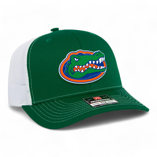 Florida Gators Snapback Trucker Hat- Green/ White