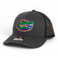 Florida Gators Snapback Trucker Hat- Charcoal/ Black