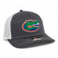 Florida Gators Snapback Trucker Hat- Charcoal/ White