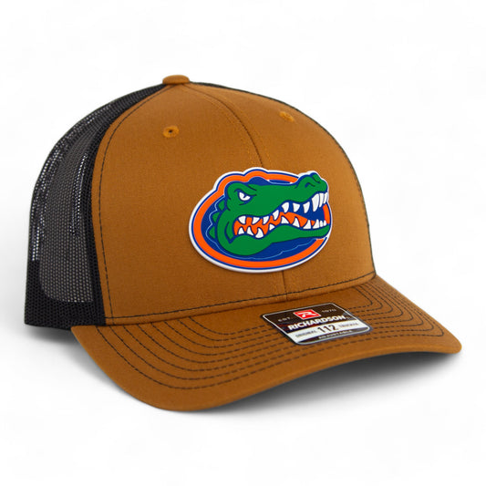 Florida Gators Snapback Trucker Hat- Caramel/ Black