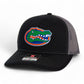 Florida Gators Snapback Trucker Hat- Black/ Charcoal