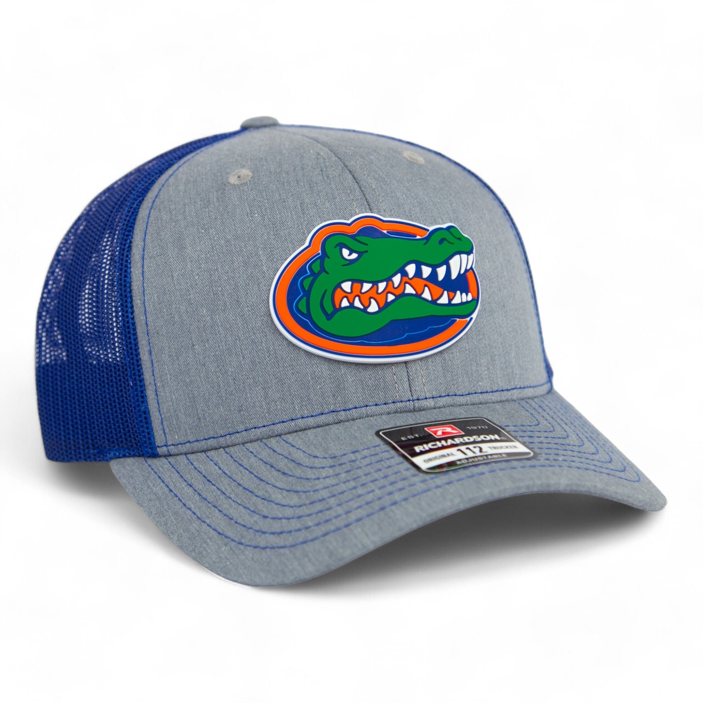 Florida Gators Snapback Trucker Hat- Heather Grey/ Royal