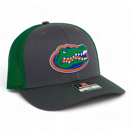 Florida Gators Snapback Trucker Hat- Charcoal/ Green