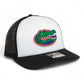 Florida Gators Snapback Trucker Hat- White/ Black