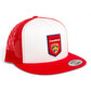 Florida Panthers Stanley Cup Champions 3D YP Snapback Flat Bill Trucker Hat- White/ Red