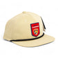 Florida Panthers Stanley Cup Champions 3D Perforated Rope Hat- Birch/ Black