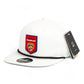 Florida Panthers Stanley Cup Champions 3D Classic Rope Hat- White/ Black