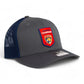 Florida Panthers Stanley Cup Champions 3D Snapback Trucker Hat- Charcoal/ Navy