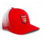 Florida Panthers Stanley Cup Champions 3D Snapback Trucker Hat- Fade Red