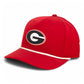 Georgia Bulldogs Power G 3D Five Panel Classic Rope Hat- Red/ White