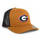 Georgia Bulldogs Power G 3D YP Snapback Trucker Hat- Caramel/ Black