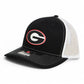 Georgia Bulldogs Power G 3D Snapback Trucker Hat- Black/ White