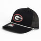 Georgia Bulldogs Power G 3D Snapback Trucker Rope Hat- Black/ White