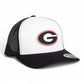 Georgia Bulldogs Power G 3D YP Snapback Trucker Hat- White/ Black