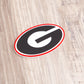 Georgia Bulldogs Power G 3D Snapback Trucker Hat- Chocolate Chip/ Birch