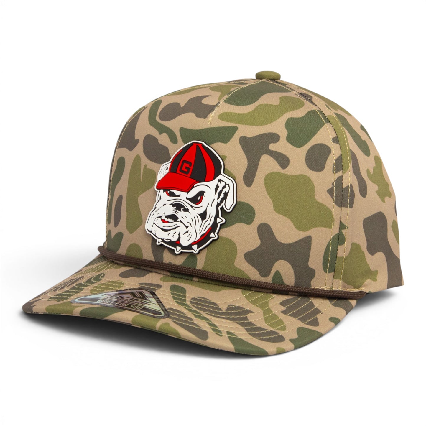 Georgia Bulldogs Retro UGA 3D Duck Camo Rope Hat- Coastland
