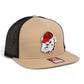 Georgia Bulldogs Retro UGA 3D Wool Blend Flat Bill Hat- Tan/ Black