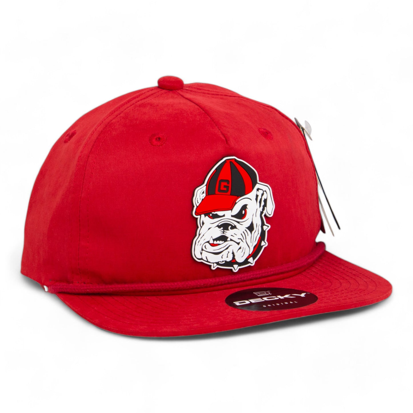 Georgia Bulldogs Retro UGA 3D Classic Rope Hat- Red