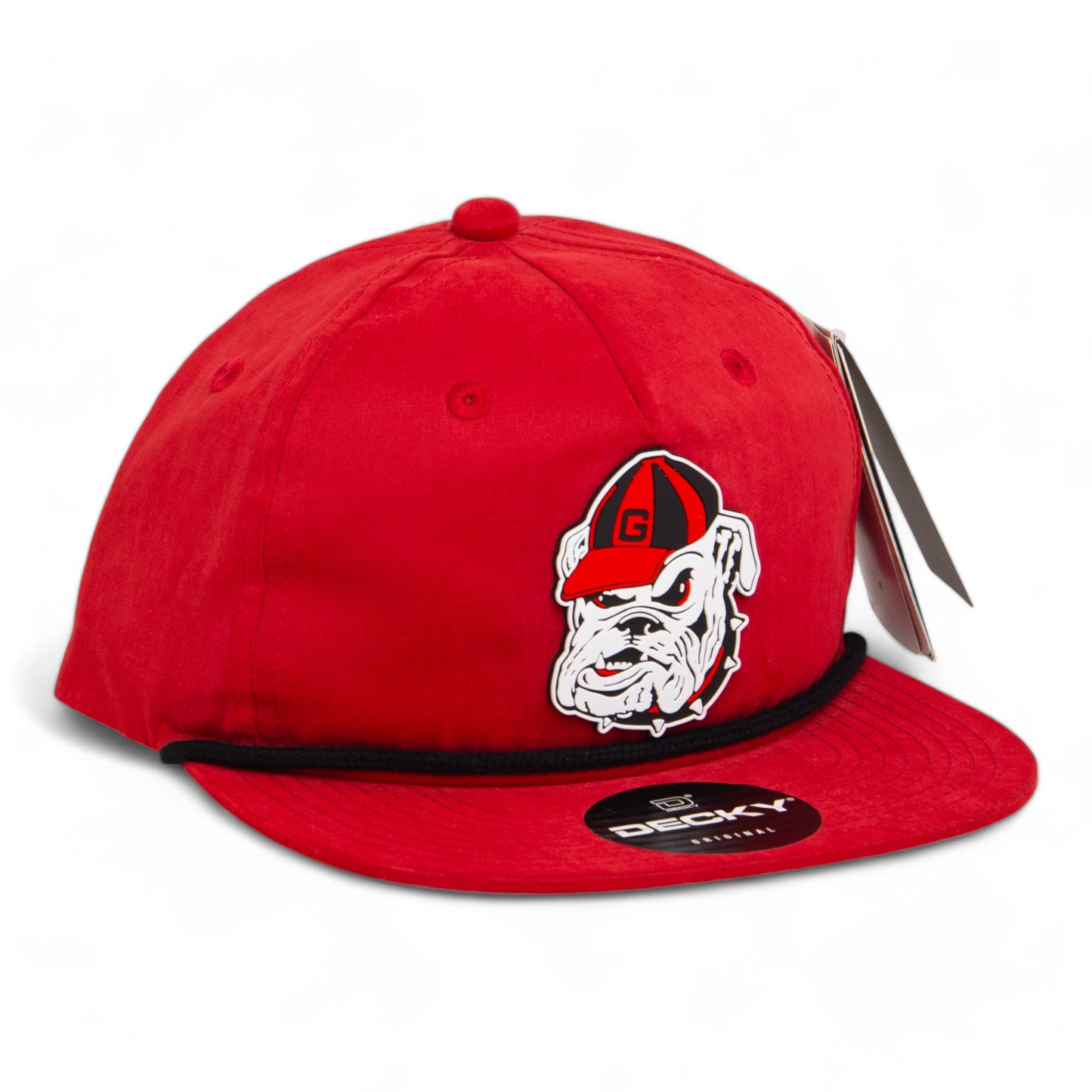 Georgia Bulldogs Retro UGA 3D Classic Rope Hat- Red/ Black