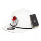 Georgia Bulldogs Retro UGA 3D Perforated Rope Hat- White/ Black