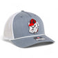 Georgia Bulldogs Retro UGA 3D Snapback Trucker Rope Hat- Heather Grey/ White