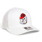 Georgia Bulldogs Retro UGA 3D Snapback Trucker Hat- White