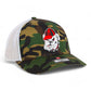 Georgia Bulldogs Retro UGA 3D Snapback Trucker Hat- Army Camo/ White