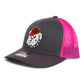 Georgia Bulldogs Retro UGA 3D Snapback Trucker Hat- Charcoal/ Hot Pink