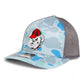 Georgia Bulldogs Retro UGA 3D Snapback Trucker Hat- Saltwater Duck Camo/ Charcoal