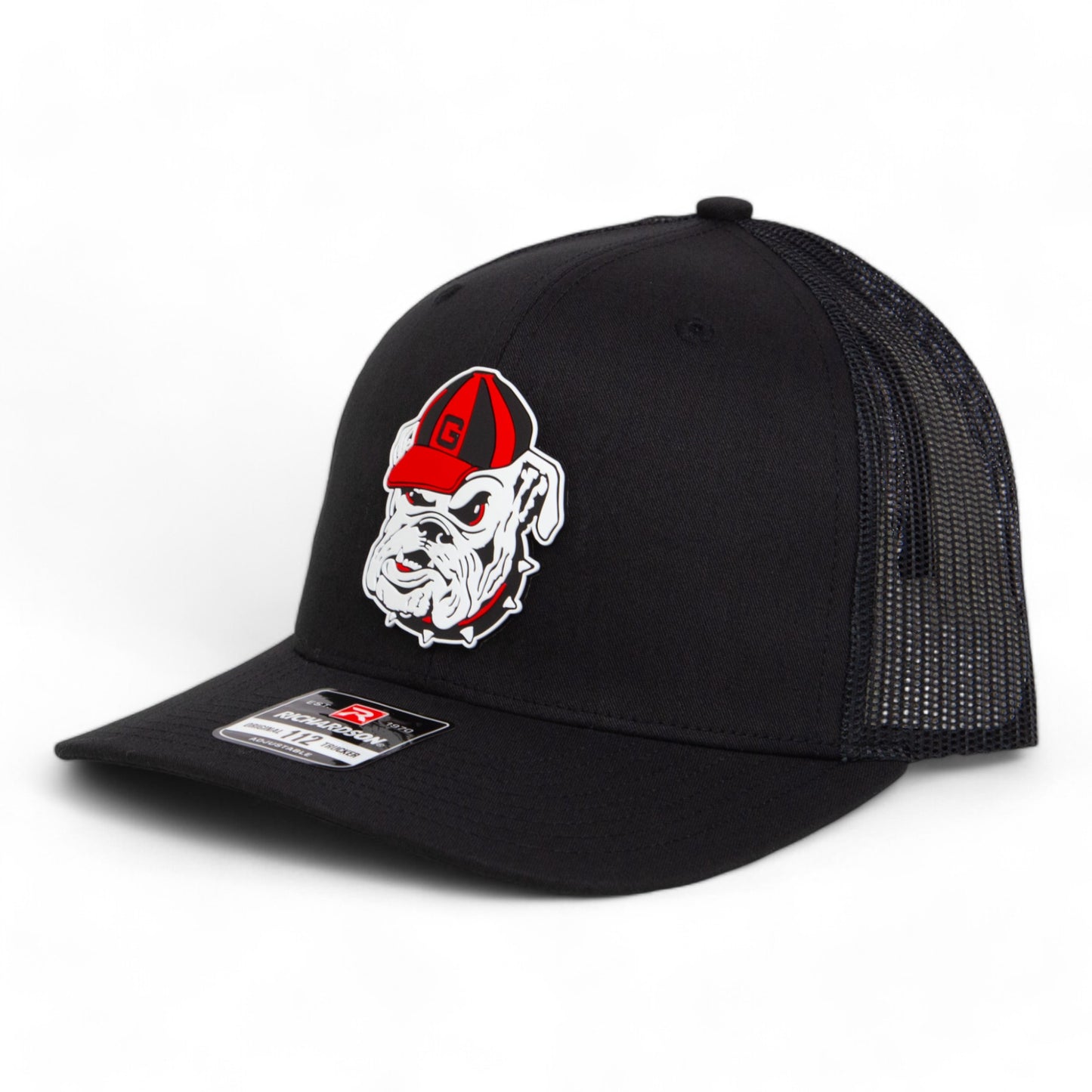 Georgia Bulldogs Retro UGA 3D Snapback Trucker Hat- Black