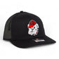 Georgia Bulldogs Retro UGA 3D Snapback Trucker Hat- Black