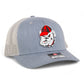 Georgia Bulldogs Retro UGA 3D Snapback Trucker Hat- Heather Grey/ Light Grey