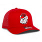 Georgia Bulldogs Retro UGA 3D Snapback Trucker Hat- Red