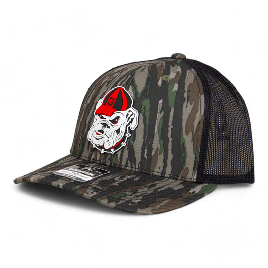 Georgia Bulldogs Retro UGA 3D Snapback Trucker Hat- Realtree Original/ Black