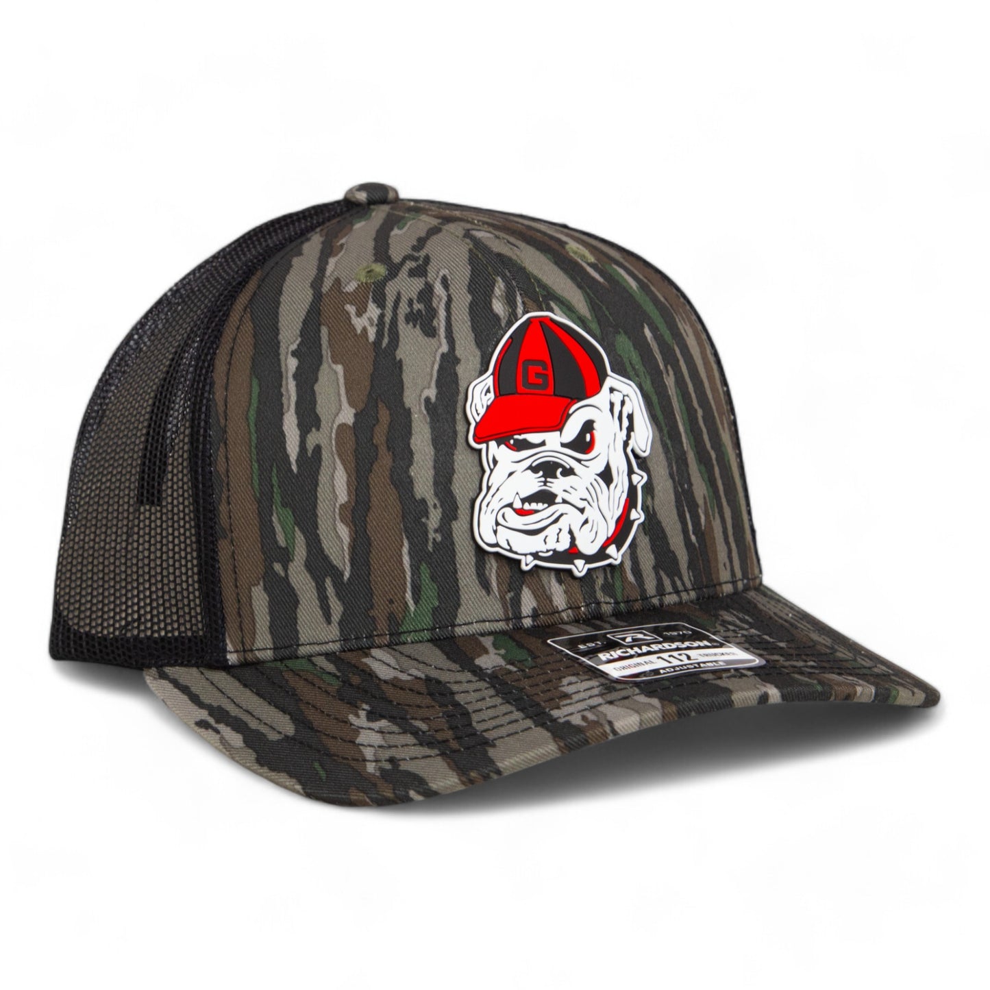 Georgia Bulldogs Retro UGA 3D Snapback Trucker Hat- Realtree Original/ Black