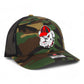 Georgia Bulldogs Retro UGA 3D Snapback Trucker Hat- Army Camo/ Black