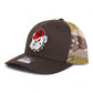 Georgia Bulldogs Retro UGA 3D Snapback Trucker Hat- Brown/ Desert Camo