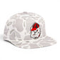 Georgia Bulldogs Retro UGA 3D Umpqua Rope Hat- Blizzard Duck Camo/ White