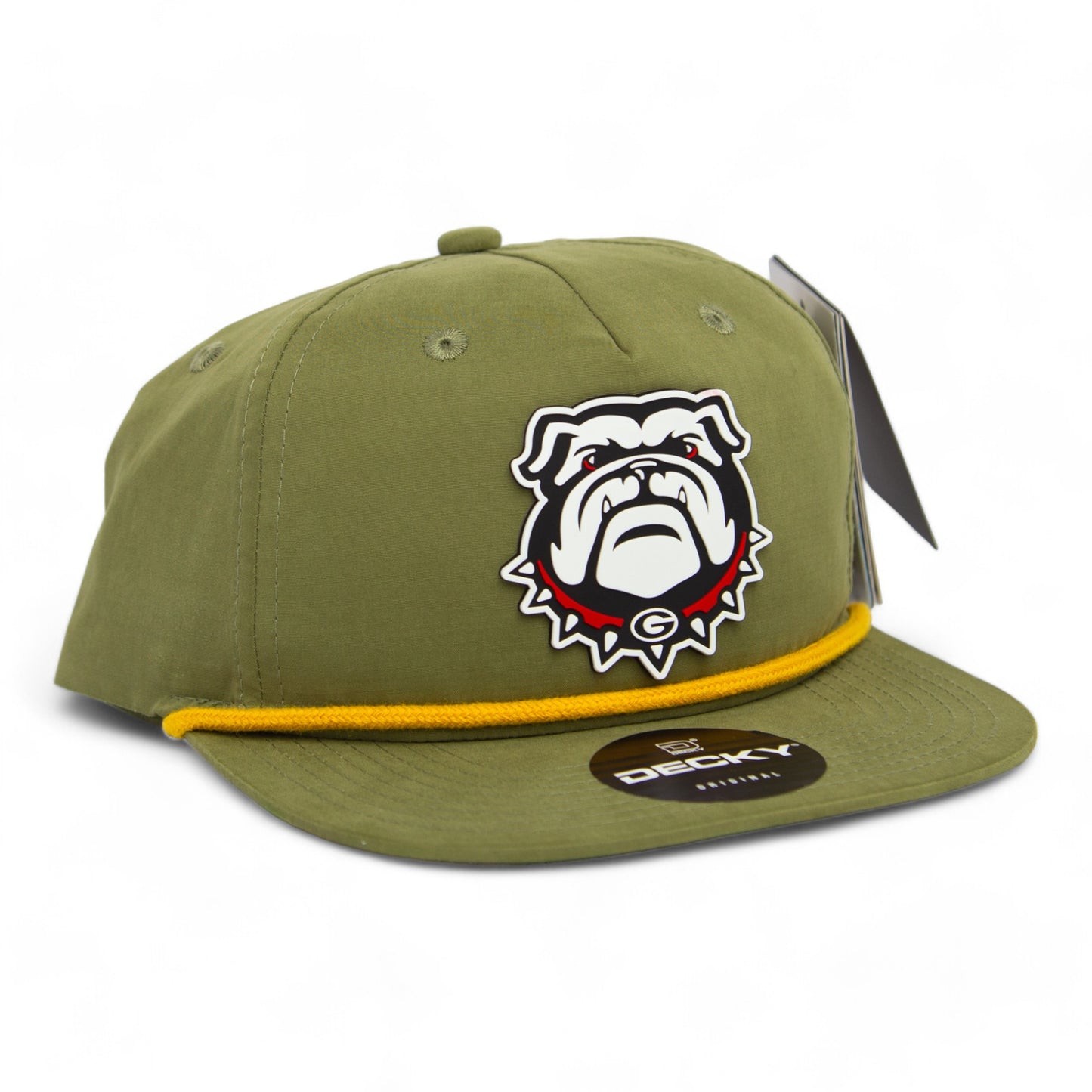 Georgia Bulldogs UGA 3D Classic Rope Hat- Loden/ Amber